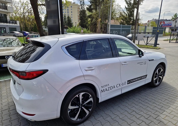 Mazda CX-60 cena 265000 przebieg: 16200, rok produkcji 2023 z Bisztynek małe 137